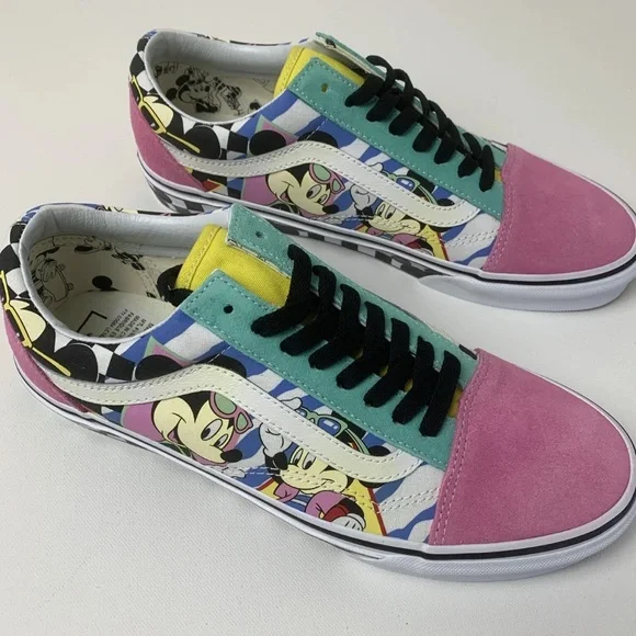 🩷 Vans x Disney Old Skool “80s Mickey” Sneakers (NWOT) - Picture 4 of 14